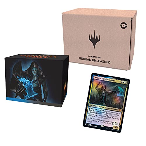 Magic: The Gathering Innistrad: Midnight Hunt Commander Deck – Contadores Coven, versión mínima de embalaje