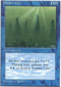 Magic The Gathering - Sunken City - Città Cummersa - 4th Edition