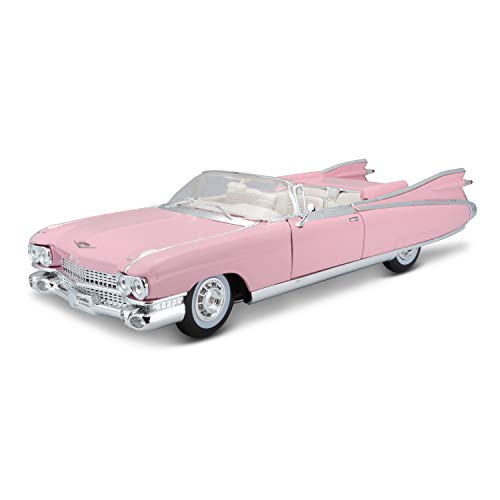 Maisto-36813 Cadillac El Dorado Biarritz Del Año 1959, color rosa (36813) , color/modelo surtido