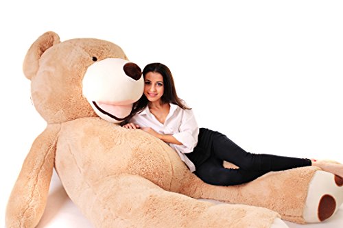 Makosas Oso de Peluche Gigante Coranze XXL 260cm Altura de la Felpa Animal de Peluche Suave y Aterciopelada de la muñeca de Juguete Suave de la Felpa de Peluche Oso de Peluche de Juguete