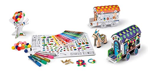 Maped Creativ Color and Play - Design My Carriages (Actividad para colorear y modelo 3D)