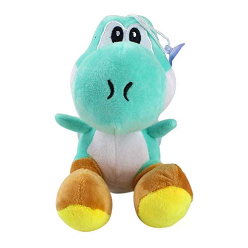 Maria-UK Mario Bros Yoshi muñeca de dinosaurio muñeca de peluche colgante diez (color: 10)