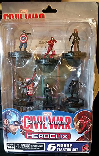 Marvel Heroclix Capitan America Civil War Starter