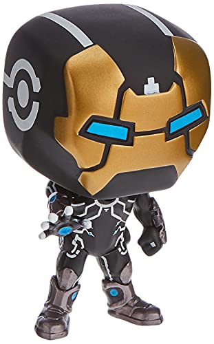 Marvel  ¡Popular 80th Anniversary - Iron Man Model 39 Bobble-Head (Glow in The Dark)