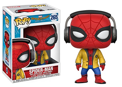 Marvel Spiderman Figura de Vinilo Spider-Man with Headphones, Multicolor (Funko 21660)