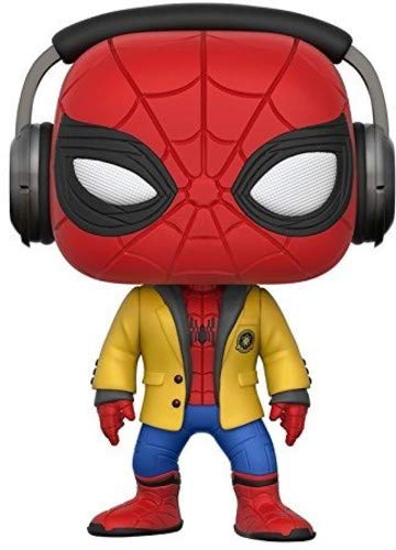 Marvel Spiderman Figura de Vinilo Spider-Man with Headphones, Multicolor (Funko 21660)