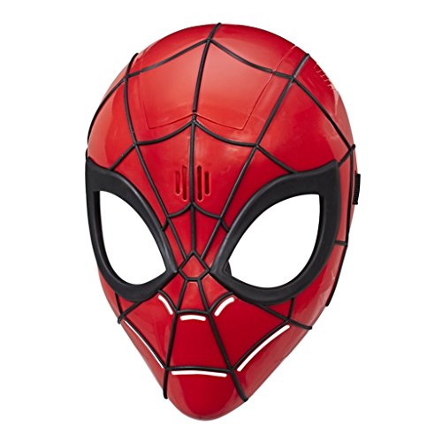 Marvel Spiderman Spider-Man Máscara Heroica Electrónica-Versión Portuguesa, Talla única (Hasbro E0619EU4)