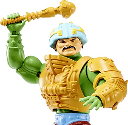 Masters of the Universe Masters del Universo Los Orígenes Figura de acción de Man-At-Arms, Color (Mattel GNN89)