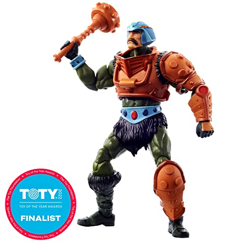 Masters of the Universe (Masters del Universo Revelation) Figura Man-At-Arms, muñeco articulado de juguete (Mattel GYV13)