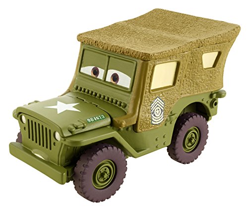 Mattel Disney DHD66 Metal vehículo de Juguete - Vehículos de Juguete (Multicolor, Coche, Metal, Cars, Sarge, 3 año(s))