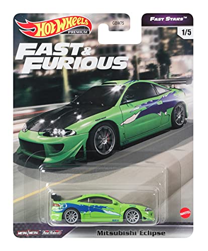 Mattel GBW75; GRL73 Hot Wheels Fast & Furious - Mitsubishi Eclipse