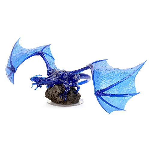 Mazmorras y dragones: iconos de los reinos: figuras premium: dragón de zafiro