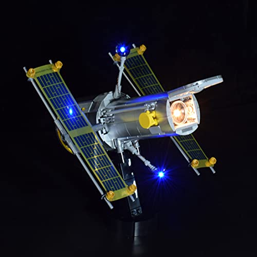 MBKE Juego de luces para Lego 10283 NASA Space Shuttle Discovery, kit de iluminación LED de control remoto compatible con Lego 10283