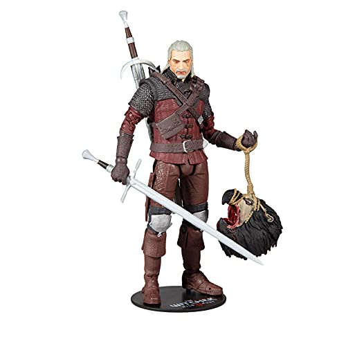 McFarlane Figura de acción Geralt Armadura de Lobo 18cm (13406-3)