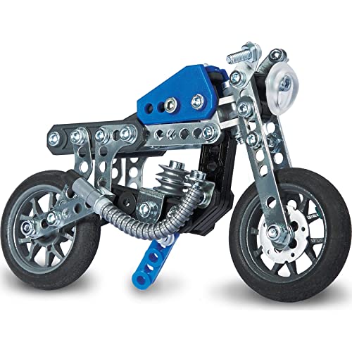 MECCANO - Juego de 5 Modelos de Moto, Piezas de Metal, 174, 6036044.