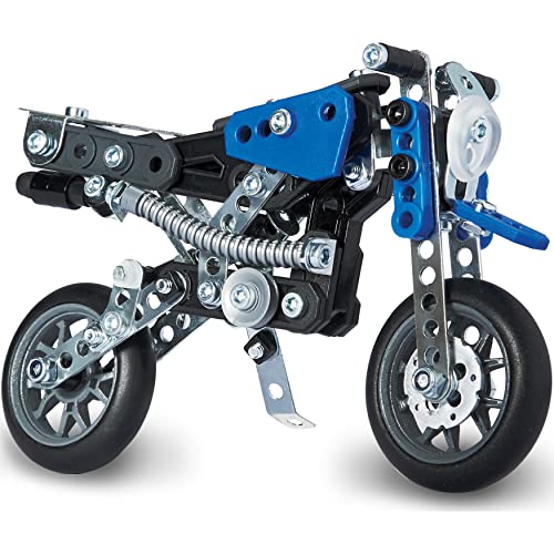 MECCANO - Juego de 5 Modelos de Moto, Piezas de Metal, 174, 6036044.