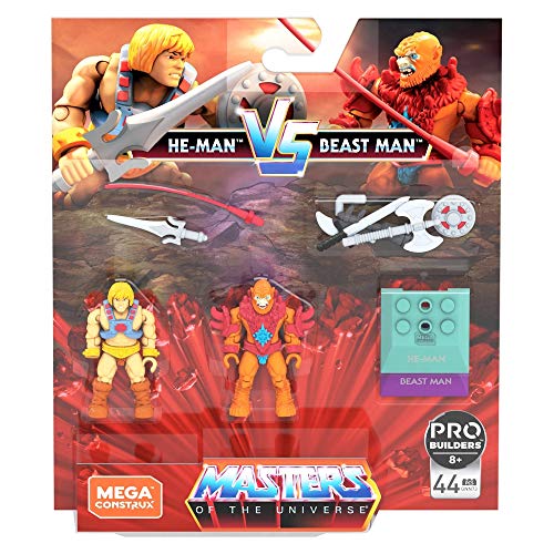 Mega Construx - Masters of The Universe GNN73 - Heroes He-Man vs Beast Man