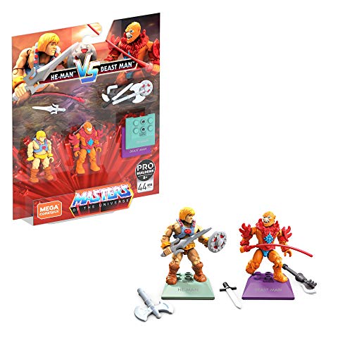 Mega Construx - Masters of The Universe GNN73 - Heroes He-Man vs Beast Man