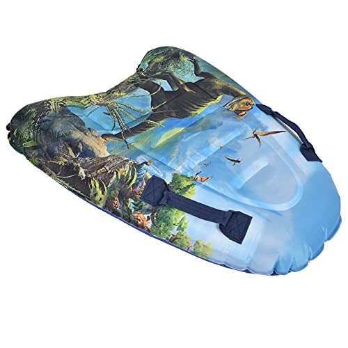 Meiyya Body Boards Kids, Body Boards para Adultos, Tabla de Surf Inflable, Bodyboard para niños Tabla Flotante Inflable portátil Piscina Beach Bodyboard para niños Adultos(Dinosaurio)