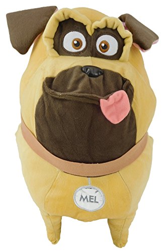 MEL Felpa Peluche XXL Gigante 45cm ORIGINAL de PETS La vida secreta de tus Mascotas