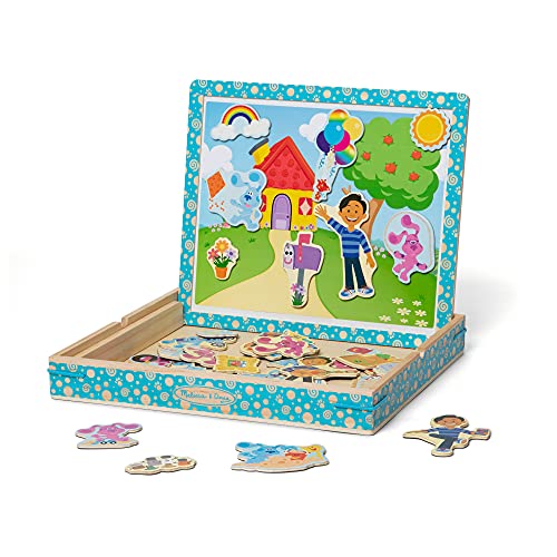 Melissa & Doug- 20 Animali di Legno Magnetizzati Magneti, Multicolore, 10475