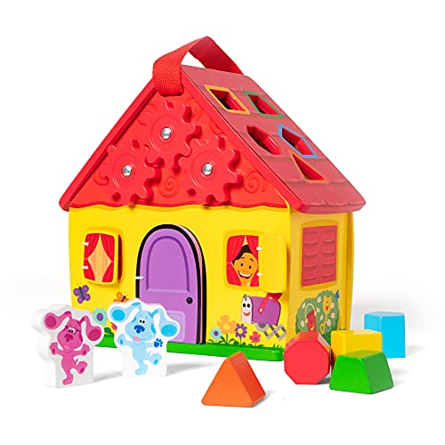 Melissa & Doug- Blue's Clues & You Casa di Legno da Portare Lungo, Multicolore, 33017