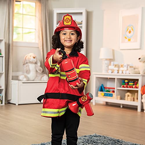 Melissa & Doug Disfraz De Jefe De Bomberos, Multicolor (96549)