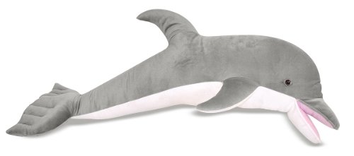 Melissa & Doug- Dolphin Giant Juguete de Pluche, Multicolor (12123)