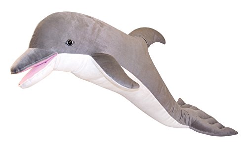 Melissa & Doug- Dolphin Giant Juguete de Pluche, Multicolor (12123)