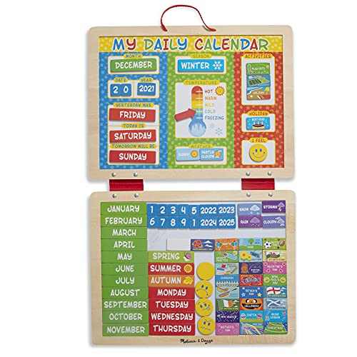 Melissa & Doug - Mi Primer Calendario magnético