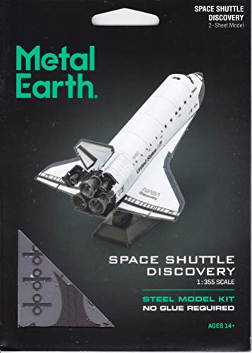 METAL EARTH MAQUETA / PUZZLE 3D De metal. - SPACE SHUTTLE DISCOVERY - Monta tus modelos favoritos en casa. (MMS211)