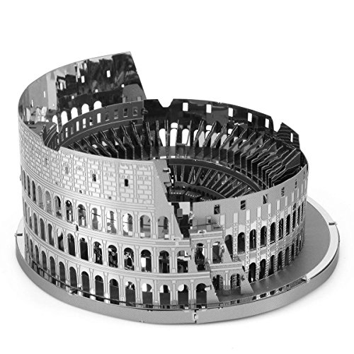 Metal Earth MAQUETA/Puzzle 3D De Metal. - ICONX Coliseo Romano - Monta Tus Modelos Favoritos en casa. (ICX025)