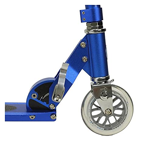 Micro® Sprite, Original Design, Patinete 2 Ruedas Plegable, +6 Años, Peso 2,85kg, Carga Máx 100Kg, Aluminio, Plataforma Antideslizante, Rodamientos ABEC 9 (Azul Zafiro)