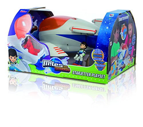 Miles de Disney a Partir de mañana Estrella Jetter Playset vehículo con la Figura