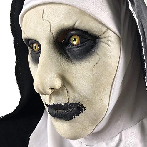 Miminuo Halloween Ghost Festival Horror Mask Sorpresa Fantasma Femenino Mascarilla Cosplay Máscara Lateral Scary Full Head