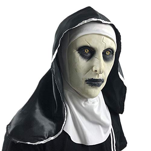 Miminuo Halloween Ghost Festival Horror Mask Sorpresa Fantasma Femenino Mascarilla Cosplay Máscara Lateral Scary Full Head