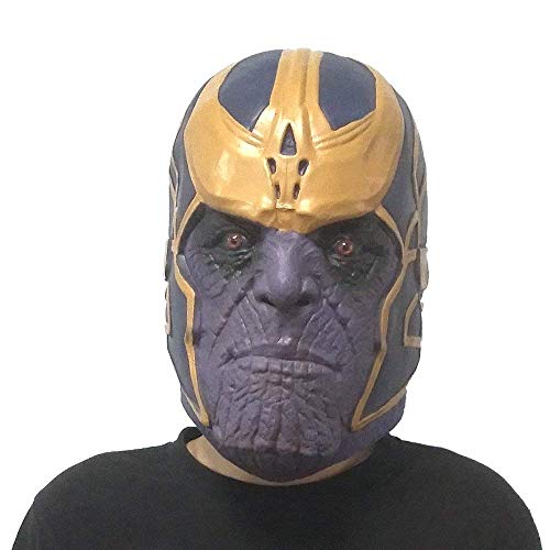 MIMINUO Máscara de Cosplay de Avengers Infinity War con Accesorios de Fiesta de Disfraces de Guante de guantelete Infinito