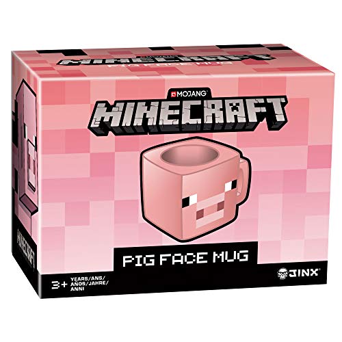 Minecraft Taza Plastico Rosa Talla Única