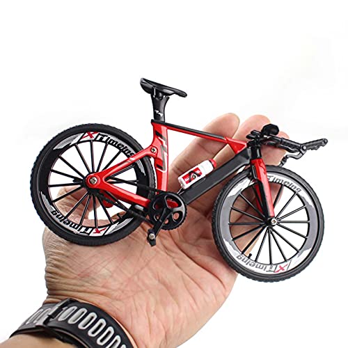 Mini Bicicleta De Montaña De Juguete Para Dedos, Miniatura De Metal Para Dedos De Bicicleta De Montaña, Mini Vehículos De Carreras De Bicicletas, Bicicleta De Montaña Para Dedos