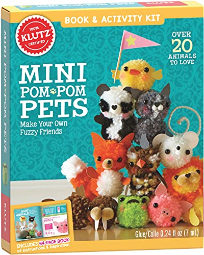 Mini Pom-Pom Pets: Make Your Own Fuzzy Friends (Klutz)