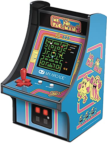 Mini Retro Arcade Game Mrs Pac-Man My Arcade