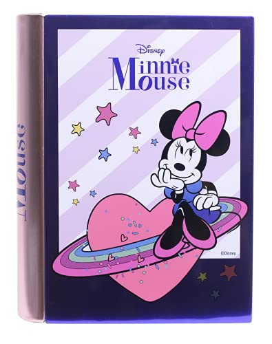 Minnie Delicious Book, Set de Maquillaje de Minnie en un Libro con los Secretos de Belleza de Minnie, Divertido Kit de Maquillaje, Coloridos Accesorios, Juguetes y Regalos para Niños y Niñas