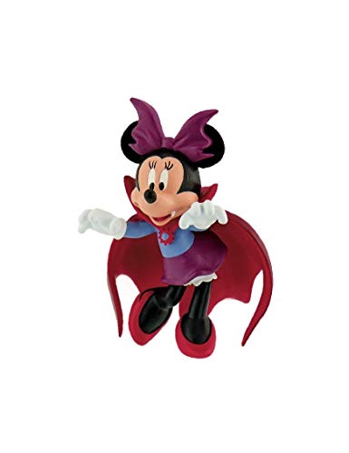 Minnie Mouse- Figura Minnie Vampira 6,5cm de Mickey Mouse Monster Muñecas, Multicolor (BULLYLAND 1)