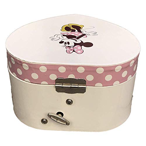 Minnie Mouse Joyero Musical Corazon de Minnie (WD20324), Multicolor, Única