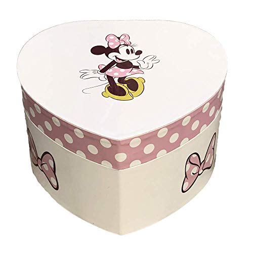 Minnie Mouse Joyero Musical Corazon de Minnie (WD20324), Multicolor, Única