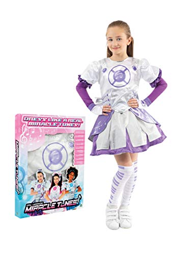 Miracle Tunes Disfraz Emily, Tamaño Surtido, color blanco/morado (Giochi Preziosi MRC06000)