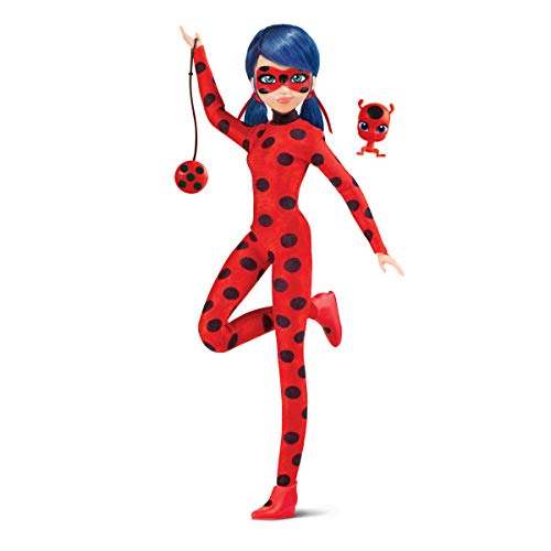 Miraculous: Tales of Ladybug & Cat Noir - Mariquita 26cm Moda Muñeca con Accesorios (Bandai)