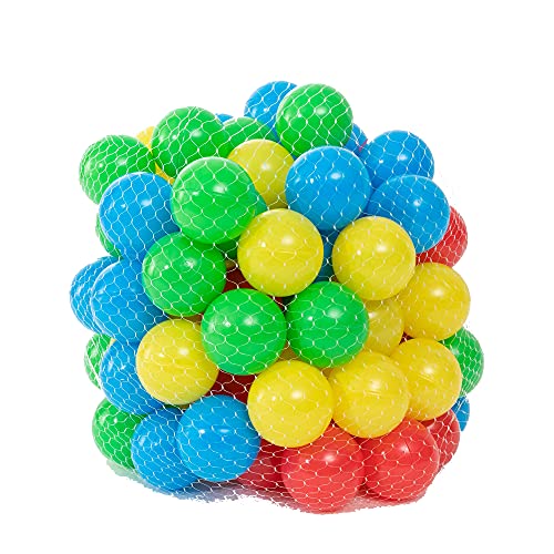 Miwacu Piscina de Bolas + 100 Bolas Piscina Infantil Incluidas - Piscina Bolas Bebe con Canasta de Baloncesto - Piscina de Bolas para Bebes con 100 Bolas para Piscina Infantil Libre de tóxicos