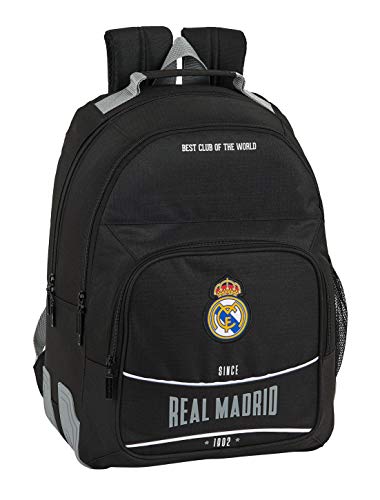 Mochila Safta 612024773 Escolar de Real Madrid, 320x150x420 mm