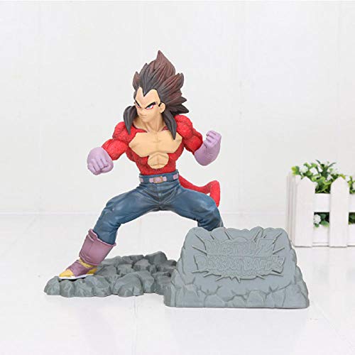 Modelo De Animeanime Dragon Ball Z Figura Super Saiyan 4 Vegeta Dokkan Battle 4To Aniversario Vegeta PVC Figura De Colección Modelo De Juguete 16Cm